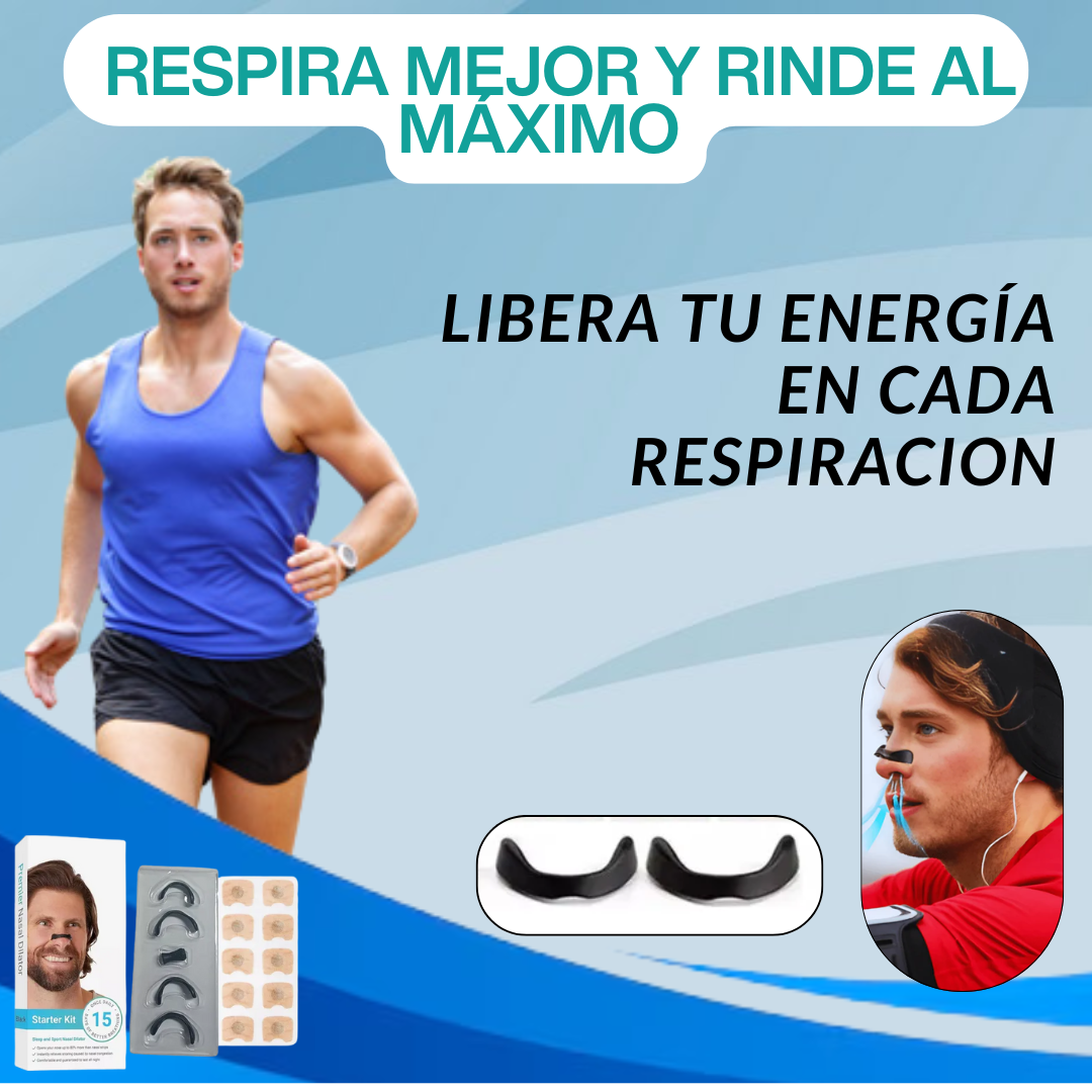 DILATADOR NASAL™ ¡RESPIRA MEJOR,DUERME PROFUNDO Y DI ADIÓS A LOS RONQUIDOS!