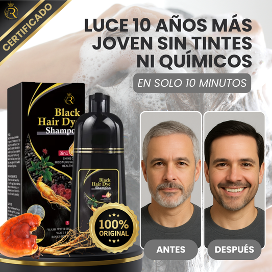 VITABLACK ANTICANAS™| ¡ELIMINA LAS CANAS Y LUCE HASTA 10 AÑOS MÁS JOVEN EN 10 MINUTOS!