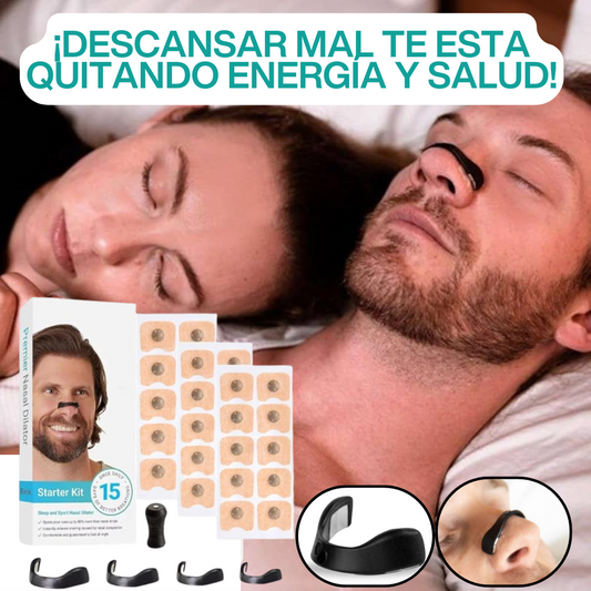 DILATADOR NASAL™ ¡RESPIRA MEJOR,DUERME PROFUNDO Y DI ADIÓS A LOS RONQUIDOS!