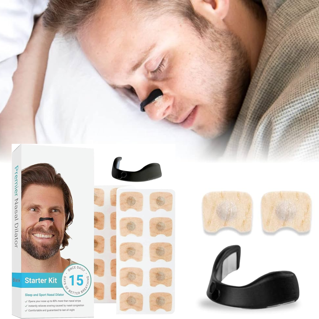 DILATADOR NASAL™ ¡RESPIRA MEJOR,DUERME PROFUNDO Y DI ADIÓS A LOS RONQUIDOS!