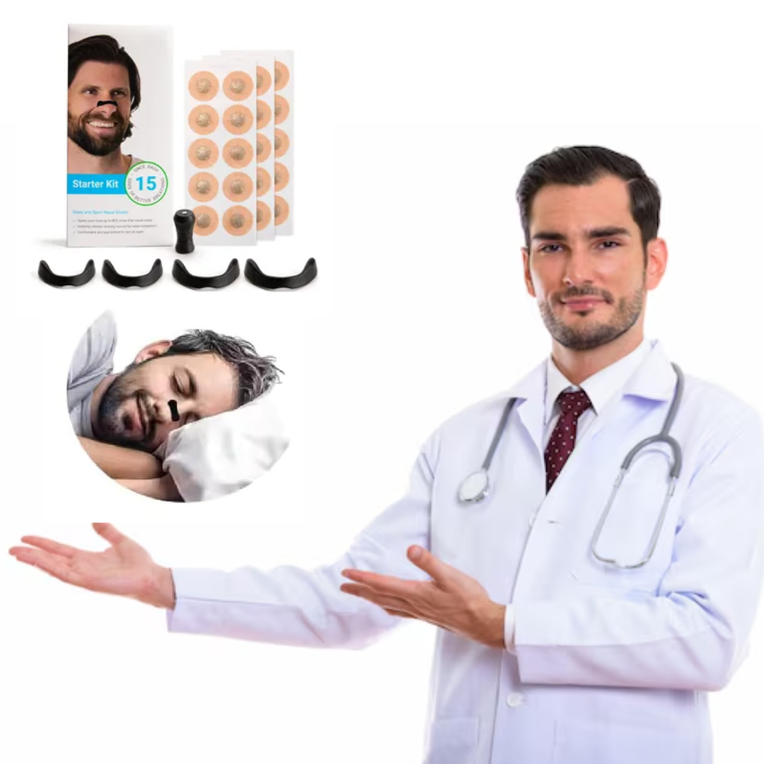 DILATADOR NASAL™ ¡RESPIRA MEJOR,DUERME PROFUNDO Y DI ADIÓS A LOS RONQUIDOS!